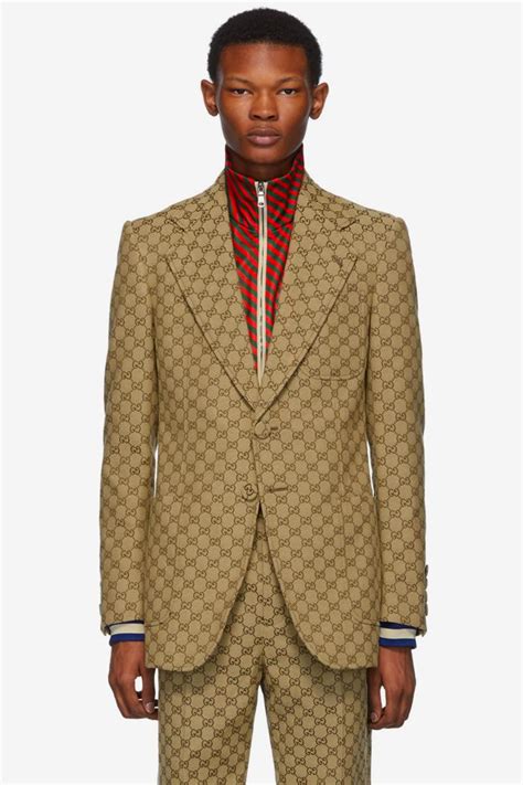 gucci mens suit sale|Gucci menswear designer.